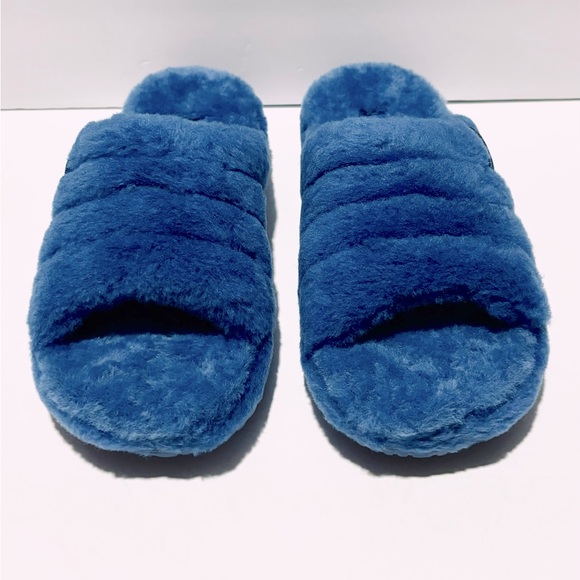 UGG Womens Fluff You in Classic Blue Size 7 - Picture 2 of 5